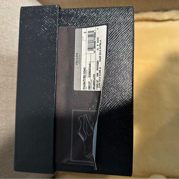 Prada round toe brushed leather oxfords size 6, EU 38,5-39 - Picture 15 of 15